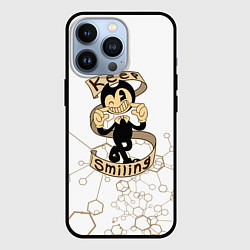 Чехол для iPhone 13 Pro Bendy and the Ink Machine dagames, цвет: 3D-черный