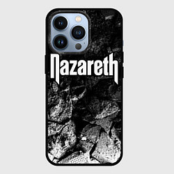 Чехол для iPhone 13 Pro Nazareth black graphite, цвет: 3D-черный