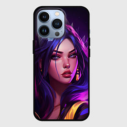 Чехол для iPhone 13 Pro League of Legends Kaisa Kda style, цвет: 3D-черный