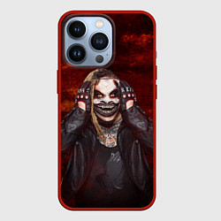 Чехол для iPhone 13 Pro Брей Уайатт - The Fiend, цвет: 3D-красный