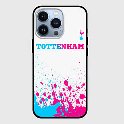 Чехол для iPhone 13 Pro Tottenham neon gradient style посередине, цвет: 3D-черный