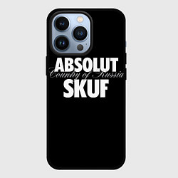 Чехол для iPhone 13 Pro Skuf absolut, цвет: 3D-черный