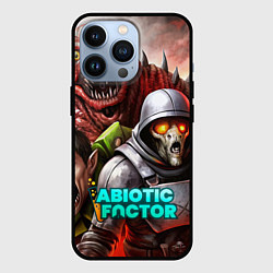 Чехол для iPhone 13 Pro Abiotic Factor и разные монстры, цвет: 3D-черный