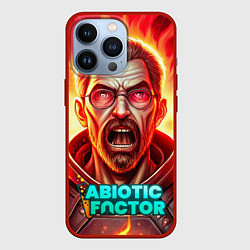 Чехол для iPhone 13 Pro Abiotic Factor персонаж, цвет: 3D-красный