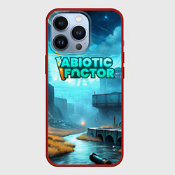 Чехол для iPhone 13 Pro Abiotic Factor производство, цвет: 3D-красный