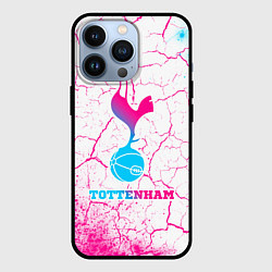 Чехол для iPhone 13 Pro Tottenham neon gradient style, цвет: 3D-черный