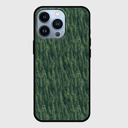 Чехол для iPhone 13 Pro Зеленые клубы шерсти, цвет: 3D-черный