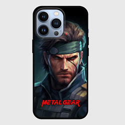 Чехол для iPhone 13 Pro Веном Снейк из игры Metal gear, цвет: 3D-черный