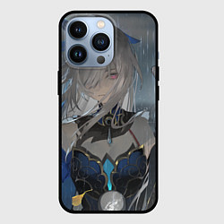 Чехол для iPhone 13 Pro Honkai Star Rail Jingliu white, цвет: 3D-черный
