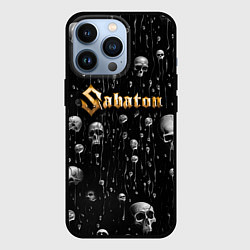 Чехол для iPhone 13 Pro Sabaton - rock, цвет: 3D-черный