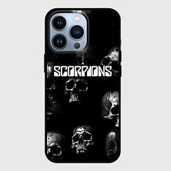 Чехол для iPhone 13 Pro Scorpions logo rock group, цвет: 3D-черный