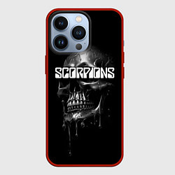 Чехол для iPhone 13 Pro Scorpions rock, цвет: 3D-красный