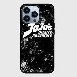 Чехол для iPhone 13 Pro JoJo Bizarre Adventure black ice, цвет: 3D-черный
