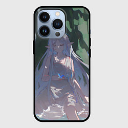 Чехол для iPhone 13 Pro Фрирен под деревом, цвет: 3D-черный