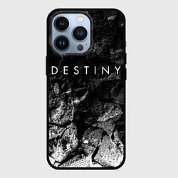 Чехол для iPhone 13 Pro Destiny black graphite, цвет: 3D-черный