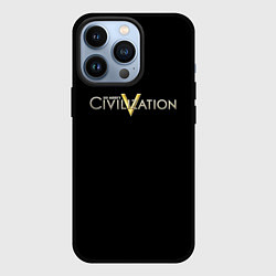 Чехол для iPhone 13 Pro Civilization, цвет: 3D-черный