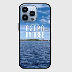Чехол для iPhone 13 Pro Озеро Наговье, цвет: 3D-черный