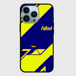 Чехол для iPhone 13 Pro Fallout film geometry, цвет: 3D-черный