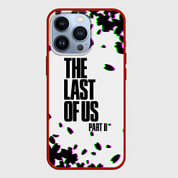 Чехол для iPhone 13 Pro The last of us лепестки, цвет: 3D-красный