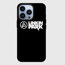 Чехол для iPhone 13 Pro Linkin park logo rock music, цвет: 3D-черный