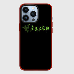 Чехол для iPhone 13 Pro Razer brend steel, цвет: 3D-красный