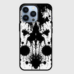 Чехол для iPhone 13 Pro Psychedelic Rorschach test - ai art, цвет: 3D-черный