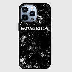 Чехол для iPhone 13 Pro Evangelion black ice, цвет: 3D-черный