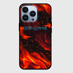 Чехол для iPhone 13 Pro God of war fire steel, цвет: 3D-черный