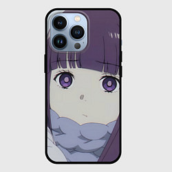 Чехол для iPhone 13 Pro Sousou no Frieren Ферн sad face, цвет: 3D-черный