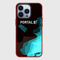 Чехол для iPhone 13 Pro Portal abstraction game valve, цвет: 3D-красный