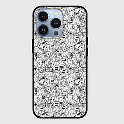 Чехол для iPhone 13 Pro Расслабься и веселись, цвет: 3D-черный