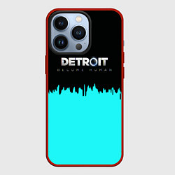 Чехол для iPhone 13 Pro Detroit become human rk800, цвет: 3D-красный