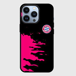 Чехол для iPhone 13 Pro Бавария Мюнхен краски, цвет: 3D-черный