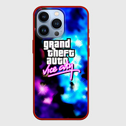 Чехол для iPhone 13 Pro Gta flame winter, цвет: 3D-красный