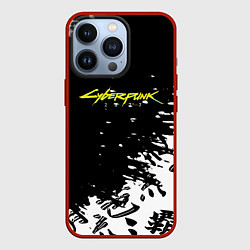 Чехол для iPhone 13 Pro Cyberpunk 2077 japan, цвет: 3D-красный