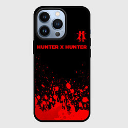 Чехол iPhone 13 Pro Hunter x Hunter - red gradient посередине