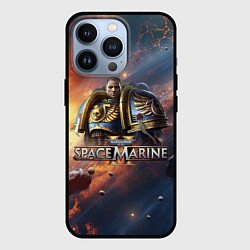 Чехол для iPhone 13 Pro Warhammer 40000 space marine 2 Captain Titus, цвет: 3D-черный