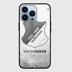 Чехол для iPhone 13 Pro Hoffenheim - white gradient, цвет: 3D-черный