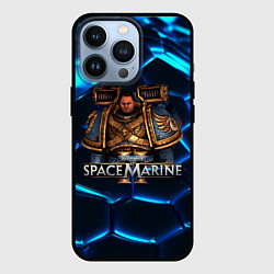 Чехол для iPhone 13 Pro Captain Warhammer 40000 space marine 2 Titus, цвет: 3D-черный