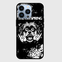 Чехол для iPhone 13 Pro The Offspring рок пес, цвет: 3D-черный