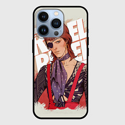 Чехол для iPhone 13 Pro David Bowie Rebel, цвет: 3D-черный