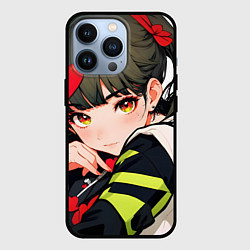 Чехол для iPhone 13 Pro Манга портрет, цвет: 3D-черный