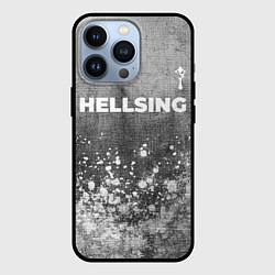 Чехол iPhone 13 Pro Hellsing - grey gradient посередине