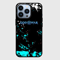 Чехол для iPhone 13 Pro God of war краски всплеск, цвет: 3D-черный