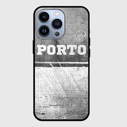 Чехол для iPhone 13 Pro Porto - grey gradient посередине, цвет: 3D-черный