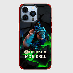 Чехол для iPhone 13 Pro Mo & Krill Deadlock, цвет: 3D-красный