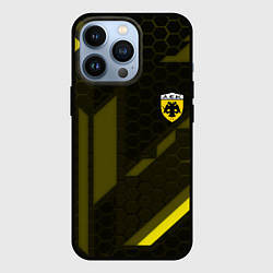 Чехол для iPhone 13 Pro AEK fc geometry, цвет: 3D-черный