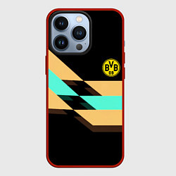 Чехол для iPhone 13 Pro Borussia sport line, цвет: 3D-красный