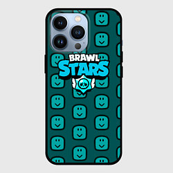 Чехол для iPhone 13 Pro Brawl stars mobile, цвет: 3D-черный