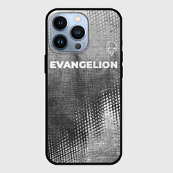 Чехол для iPhone 13 Pro Evangelion - grey gradient посередине, цвет: 3D-черный